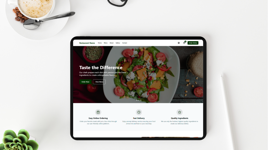 GastroFox Restaurant Website Builder