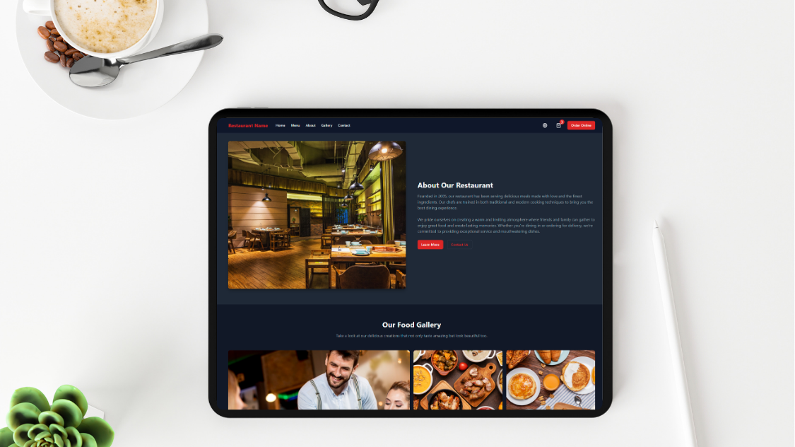 GastroFox Restaurant Dashboard